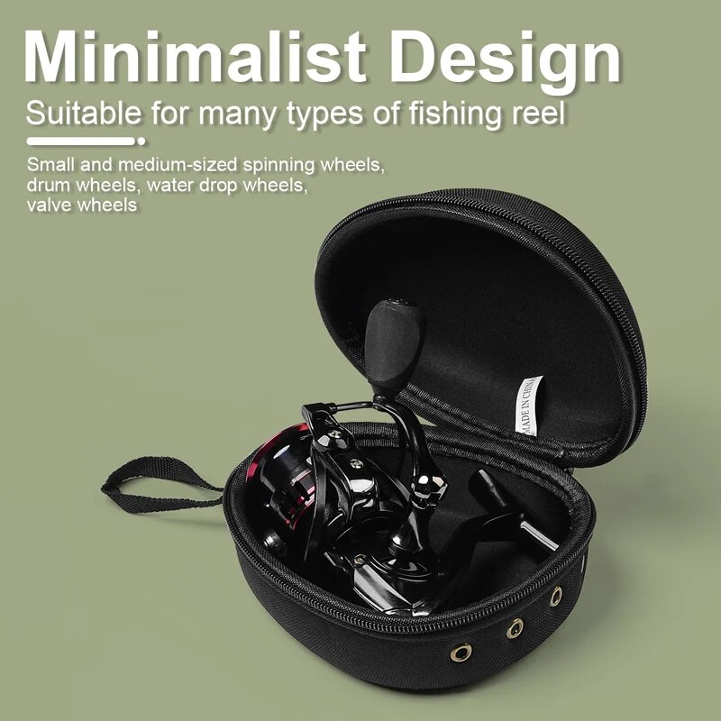 Portable EVA Fishing Reel Bag  - đánh giá và giá Fish Finder Case