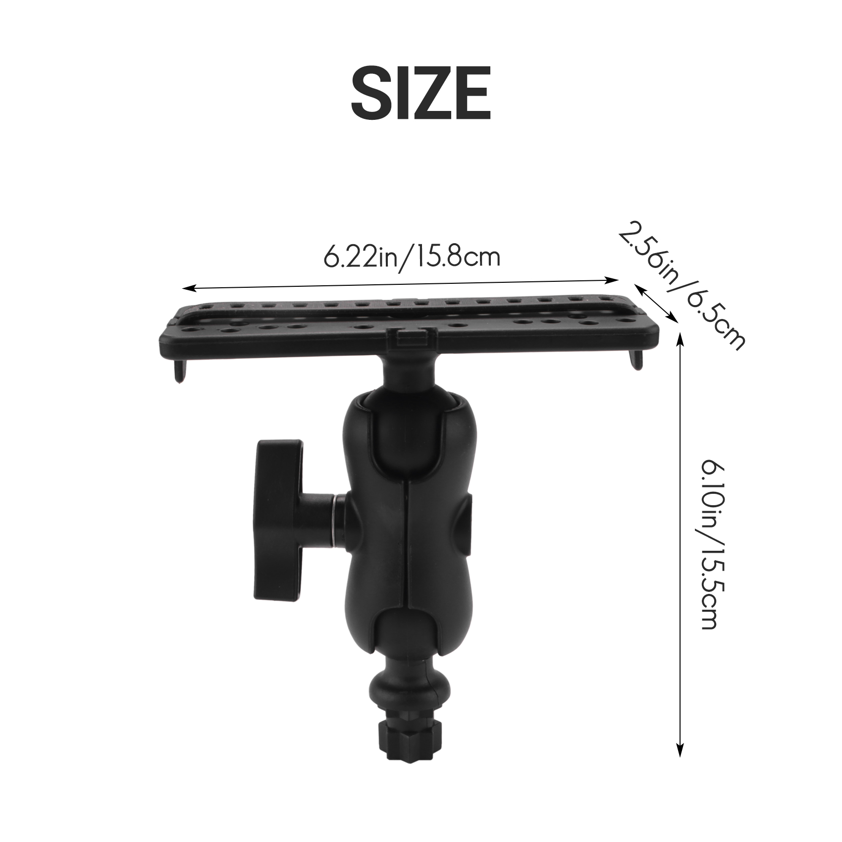 NALFI-Ball Mount With Fish Fin - đánh giá và giá Fish Finder Mount